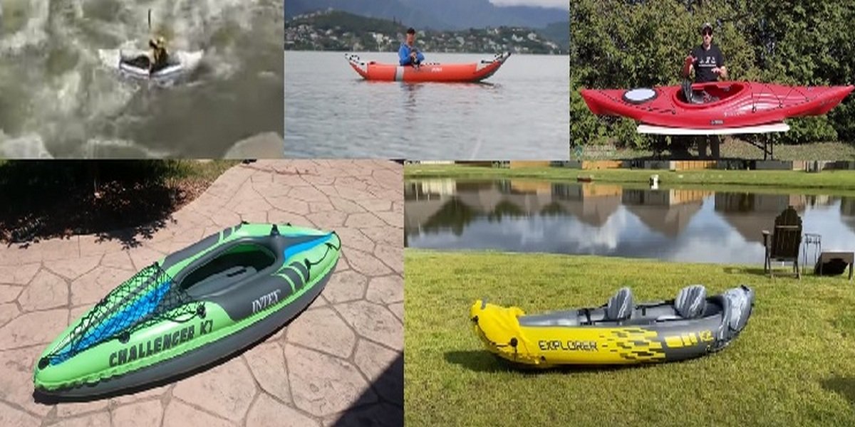 Overview of some varieties of kayaks